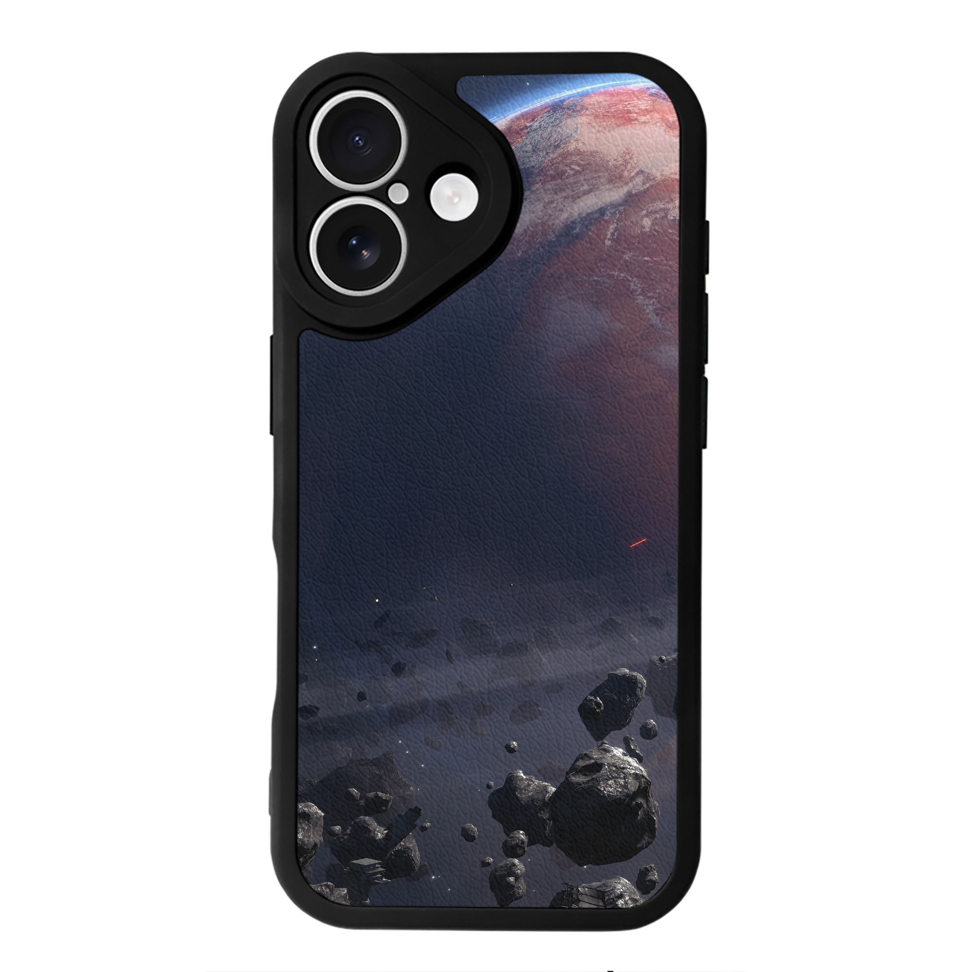 （画像用） スター・ウォーズ Star Wars 【iPhone 16シリーズ対応】シリコンスマホケース（レザー調） 材質：シリコン